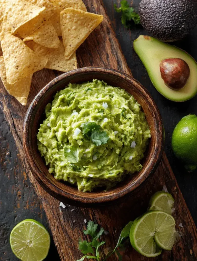 homemade guacamole bar