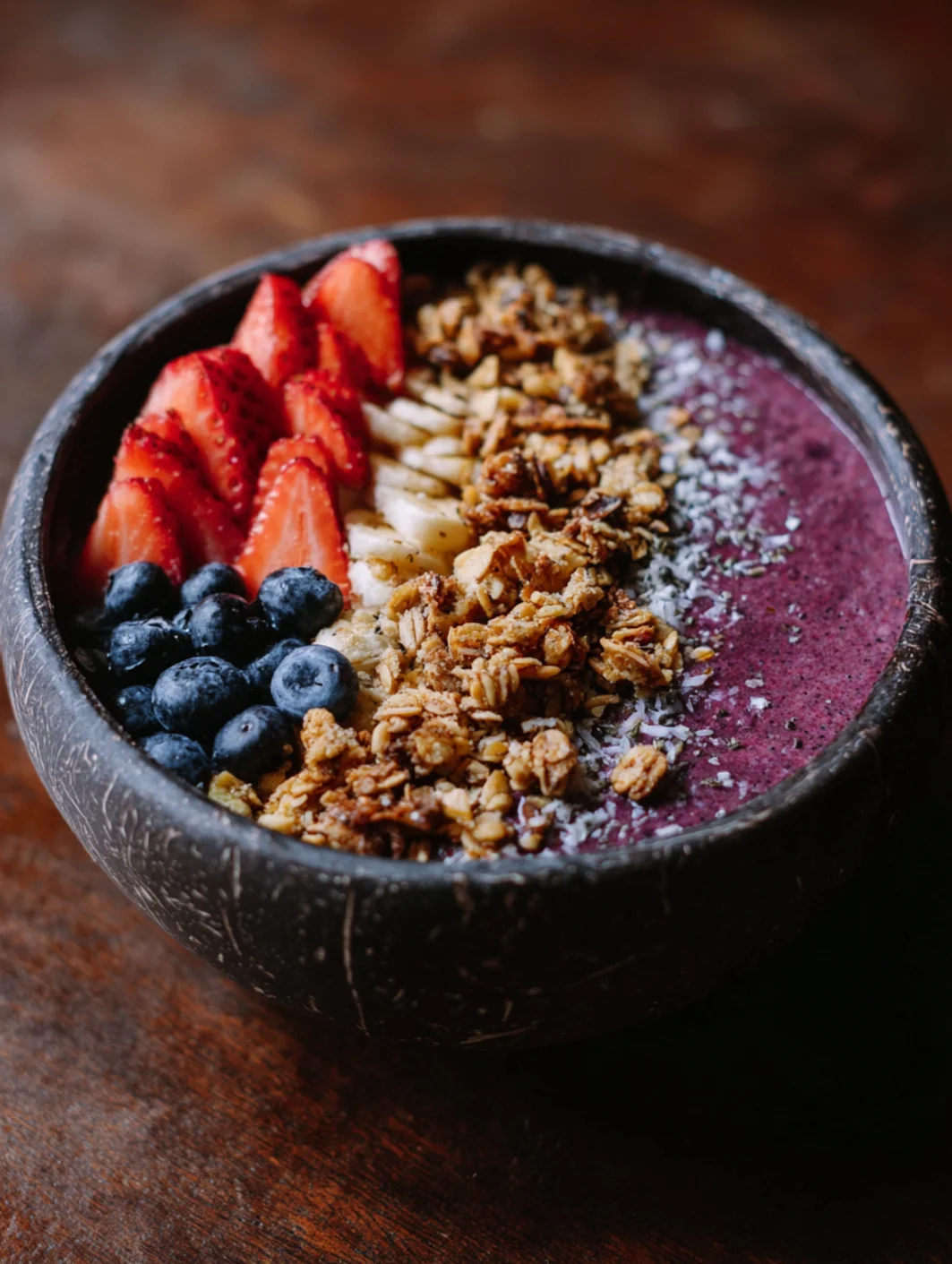 Acai Bowl with Homemade Granola – Healthy Breakfast