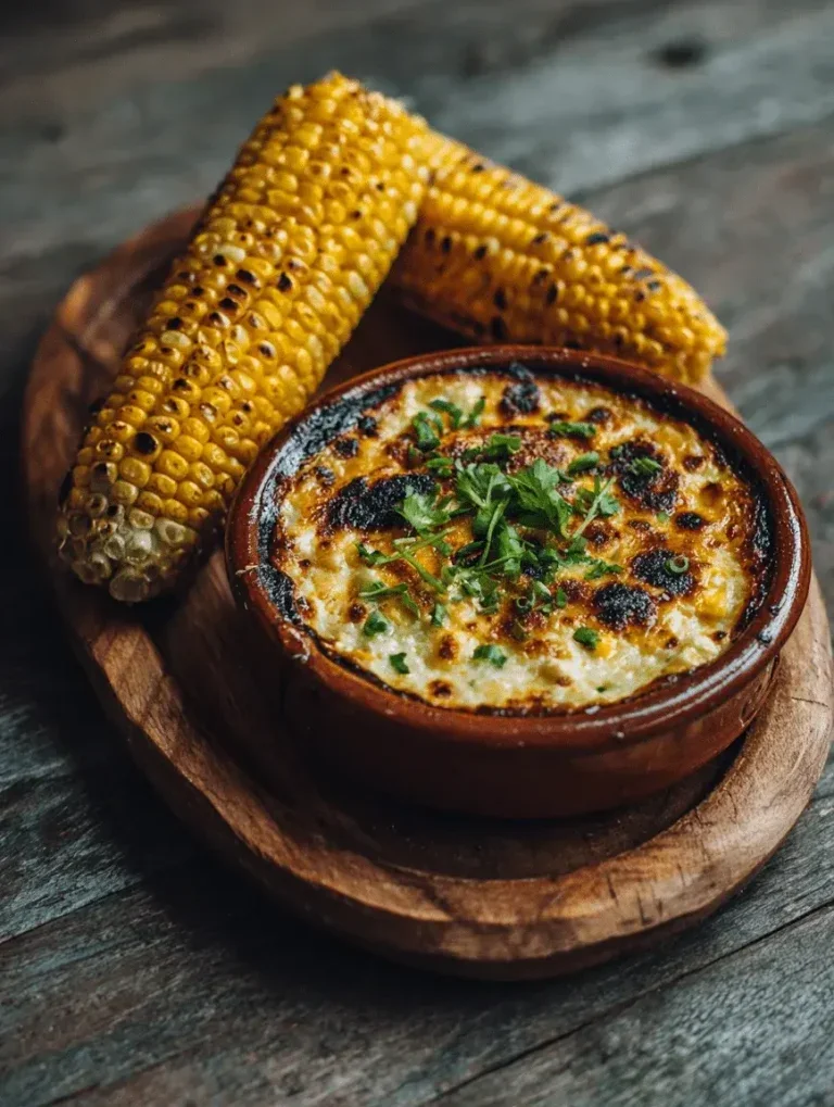 charred street corn dip
