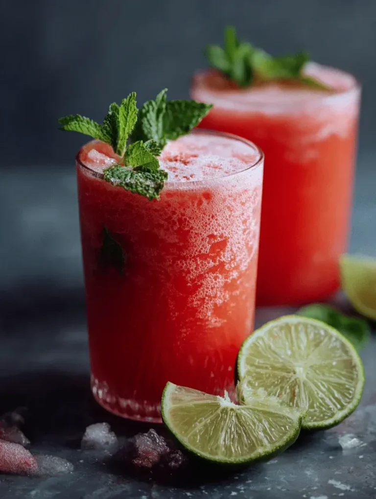 watermelon agua fresca