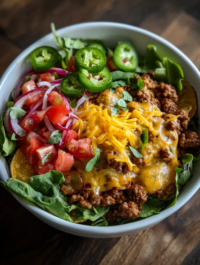ground turkey taco bowl