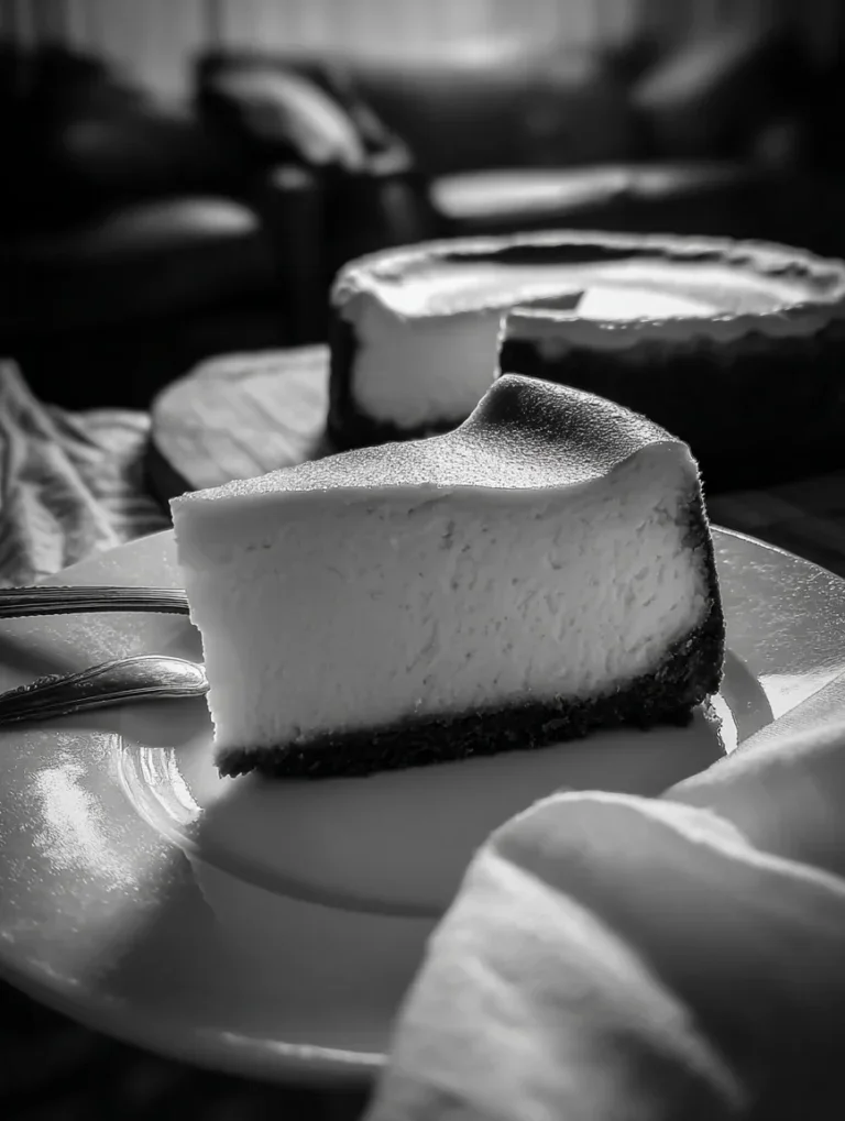 New York style cheesecake