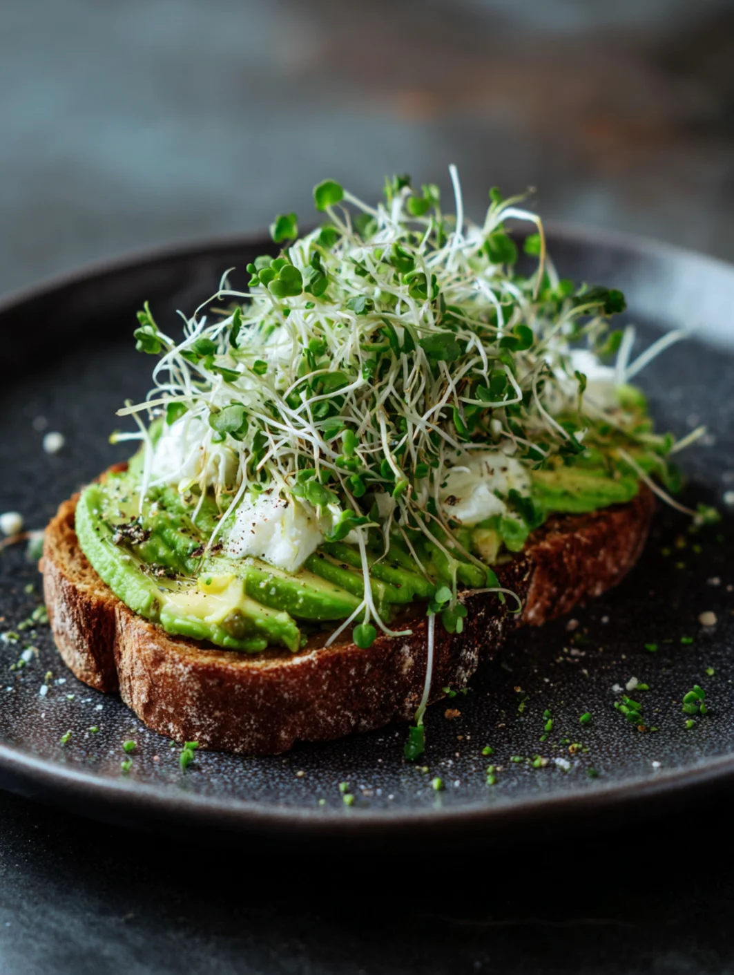 Why you'll love avocado smash with microgreens