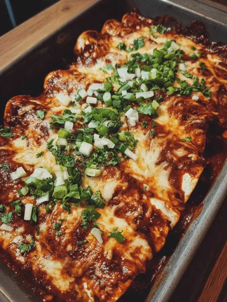 mole chicken enchiladas