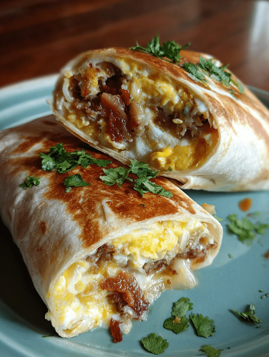 card recipe ingredients and instructions breakfast burritos for a crowd