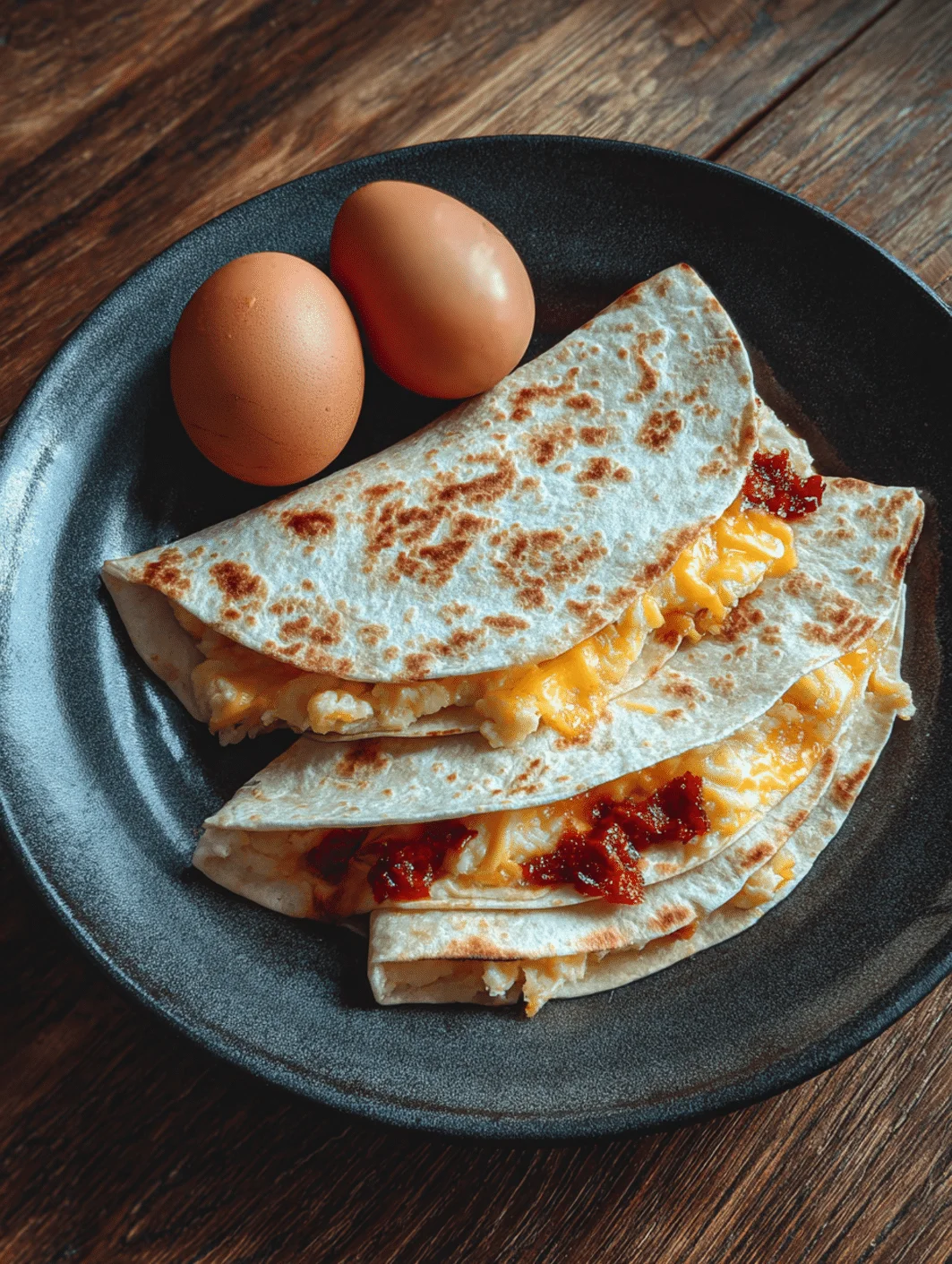 Why you'll love breakfast quesadillas with eggs and chorizo