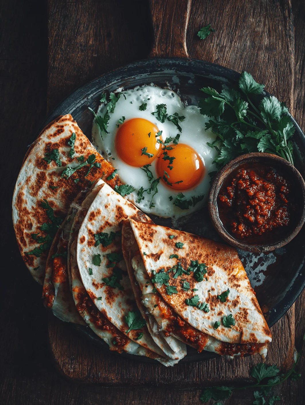 Breakfast Quesadillas with Eggs and Chorizo – Quick Recipe