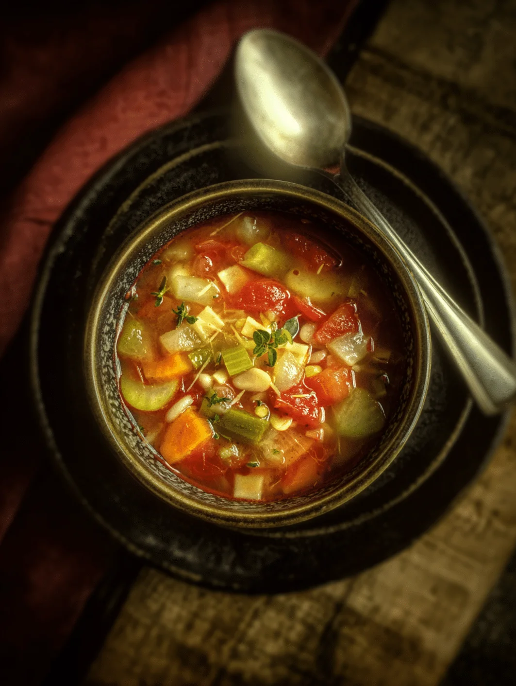garden vegetable minestrone