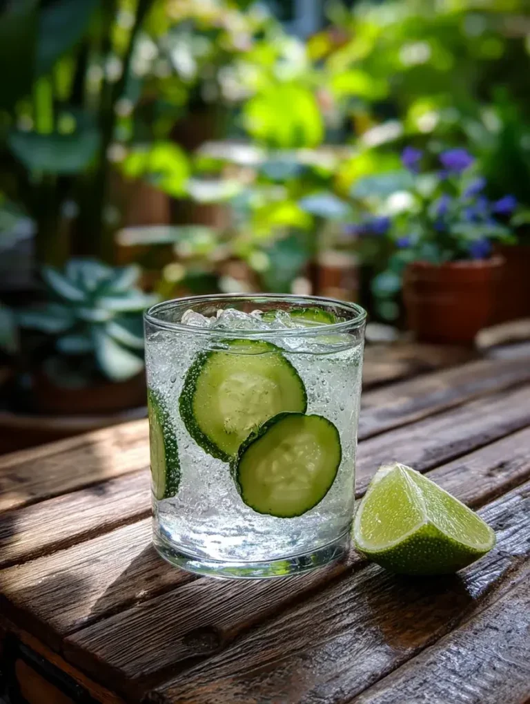 cucumber gin and tonic