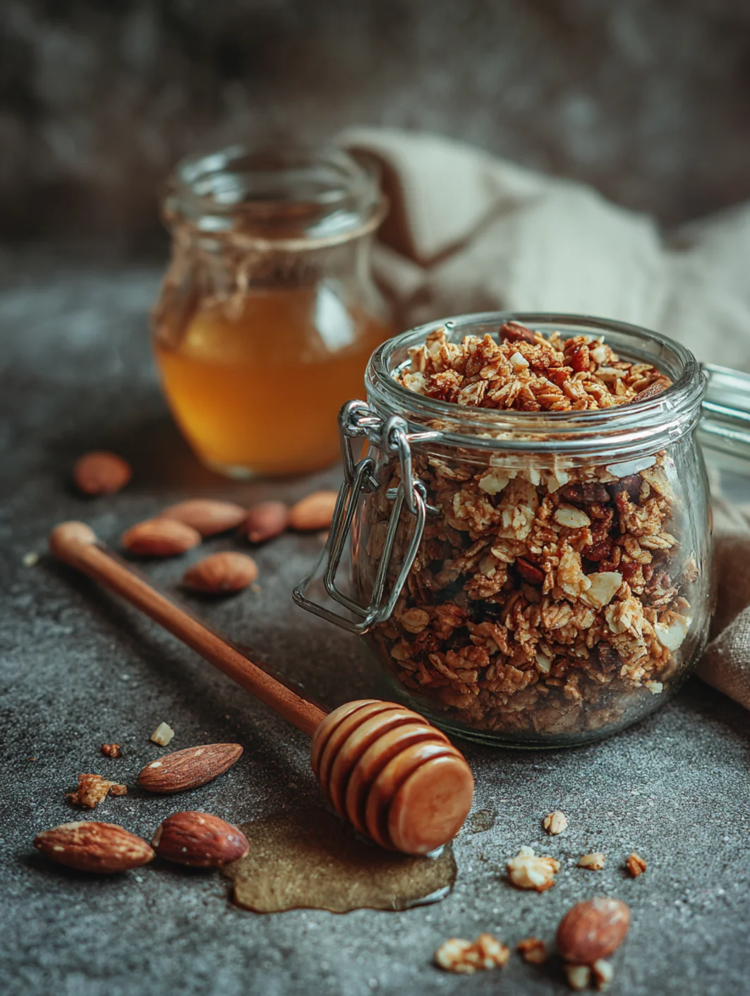 Why you'll love homemade granola with honey and almonds