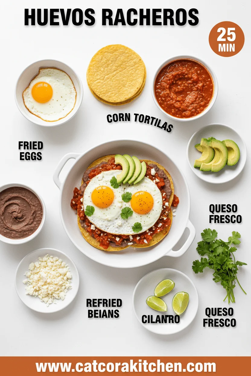 Huevos rancheros ingredients